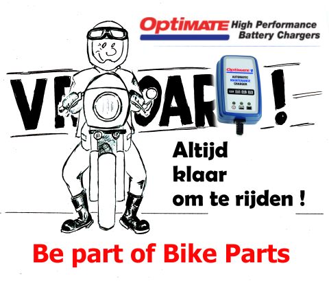 Optimate batterijladers voor motorfietsen