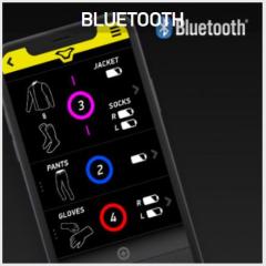 Bluetooth verbinding met uw verwarmde kledij