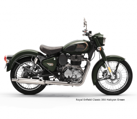 Royal Enfield Classic 350 Halcyon Green