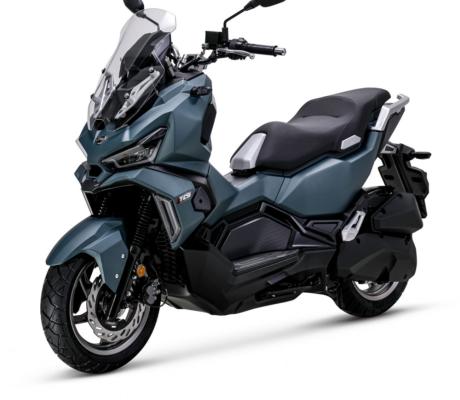 SYM ADX125 PETROL GREEN