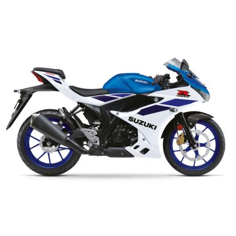 GSX-R125 BLAUW-WIT 2024