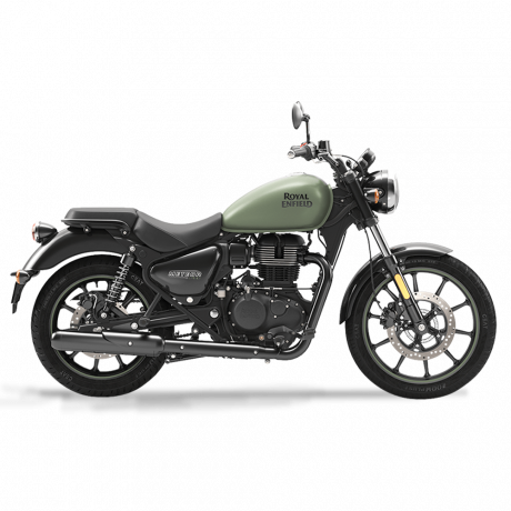 Royal Enfield Meteor 350 Fireball Matt Green bij Bike Parts in Zele