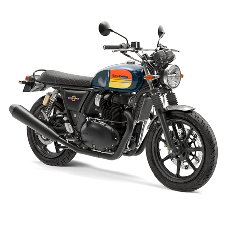 Royal enfield interceptor 650 Barcelona Blue