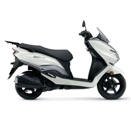 Suzuki Burgman 125 Pearl Mirage White 2023