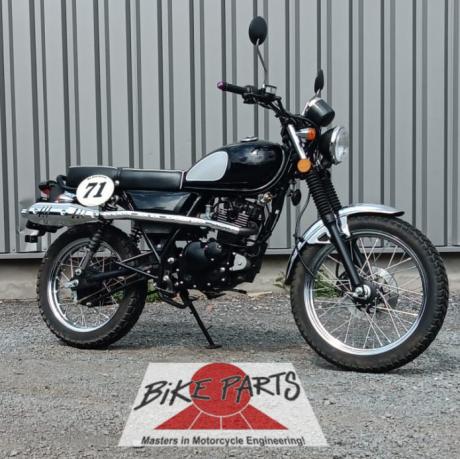 MASH SCRAMBLER 125, 2017, slechts 4140km