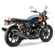 Royal enfield interceptor 650 Barcelona Blue rear